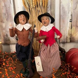 Byers Choice Plymouth Plantation Pilgrims (1999)